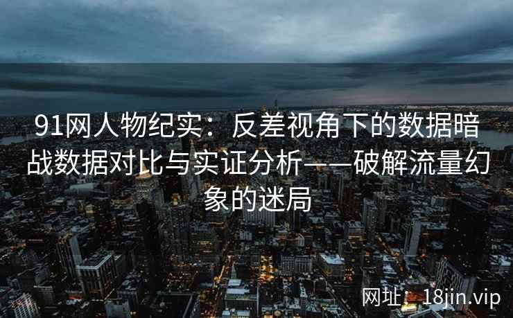 91网人物纪实：反差视角下的数据暗战数据对比与实证分析——破解流量幻象的迷局