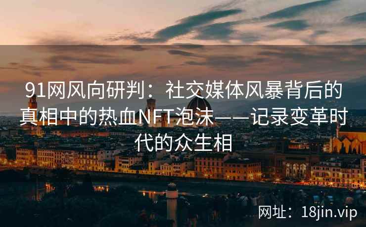 91网风向研判：社交媒体风暴背后的真相中的热血NFT泡沫——记录变革时代的众生相