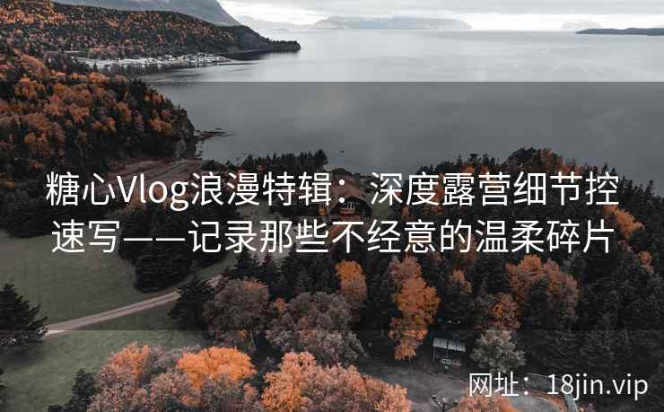糖心Vlog浪漫特辑：深度露营细节控速写——记录那些不经意的温柔碎片